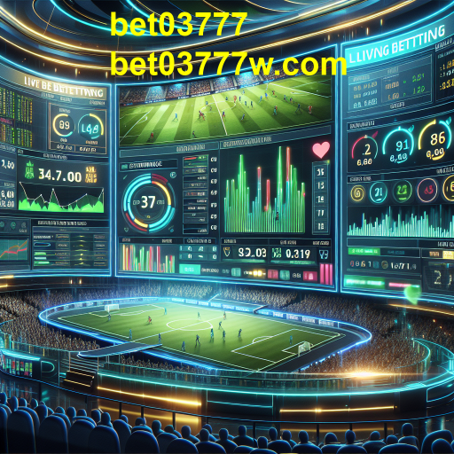 Apostas ao Vivo: A Emoção em Tempo Real com Bet03777
